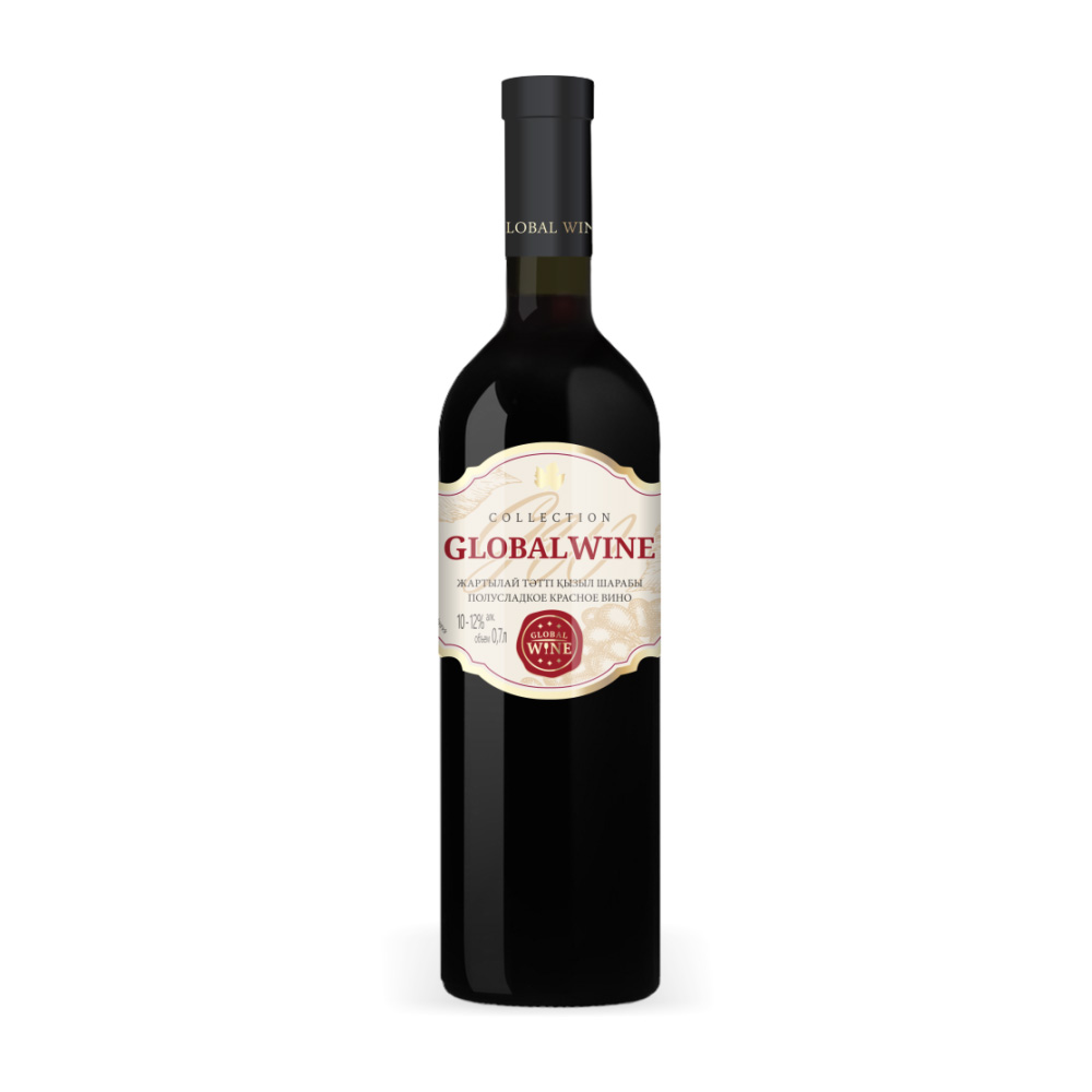 Вино Global Wine 0,75л красн п...
