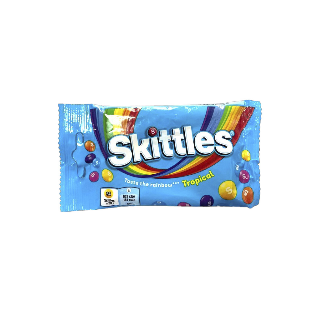 Драже Skittles 38г тропик...