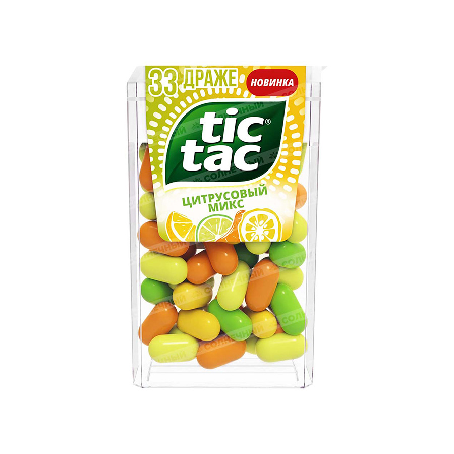 Драже Тик Так 16г Цитрусовый м...