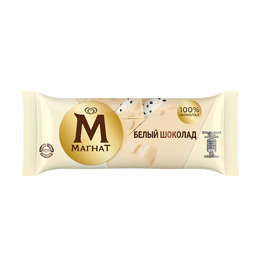 Морож Магнат Белый шоколад 100...