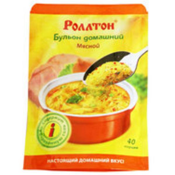 Роллтон бульон домашний мясной состав